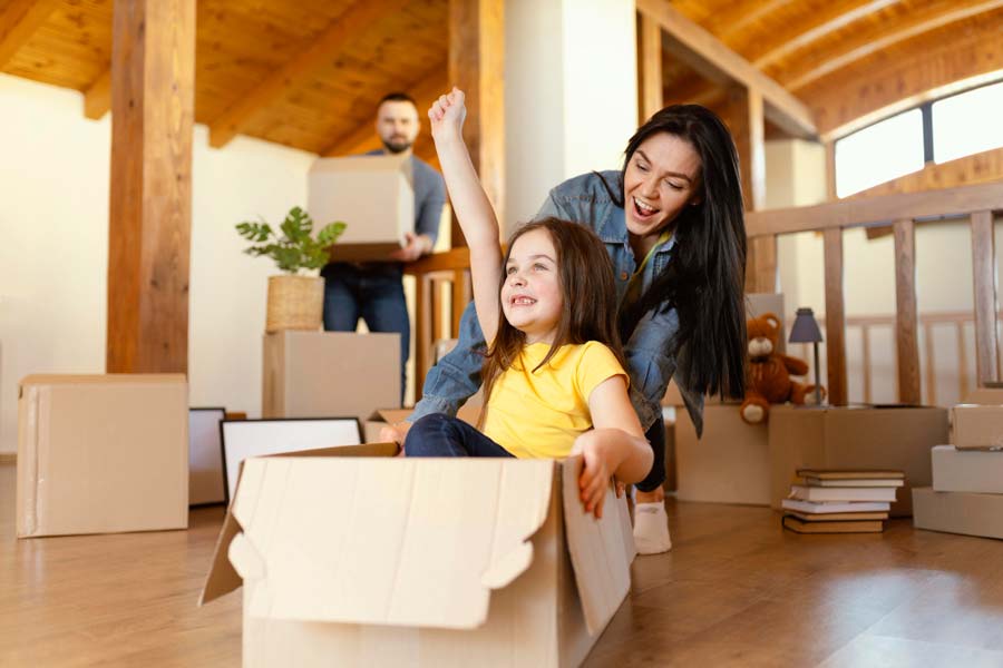 Top tips for moving with children